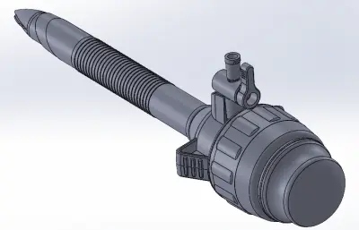 12mm穿刺器总装图