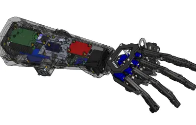基于ESP32的上肢假肢手