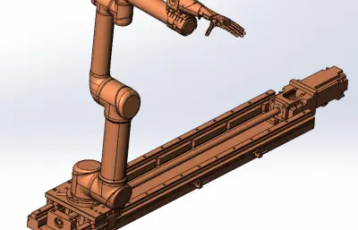 移动机械手臂模型