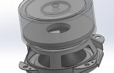 一款音箱用的中低频喇叭