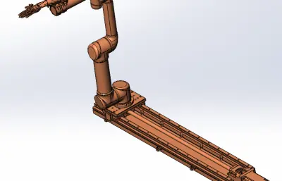 移动机械手臂模型