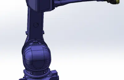 安川EPX2700右侧安装喷涂机器人