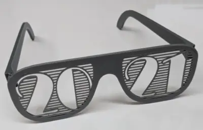 百叶窗眼镜 造型眼镜