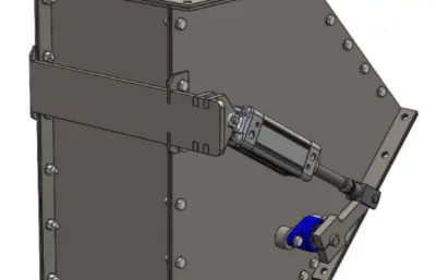 气动斜三通分料器