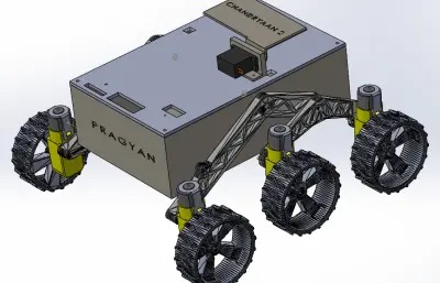 印度月球车PRAGYAN造型
