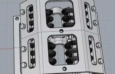 大型钢丝绳隔振器