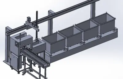 自动测量和自动龙门装载机