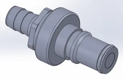 快捷接头公-直通-软管