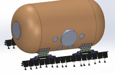 SkyAnt太阳能轨道储能罐