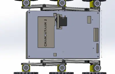 印度月球车PRAGYAN造型