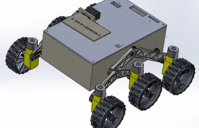 印度月球车PRAGYAN造型