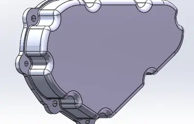 齿轮减速箱剖面图纸