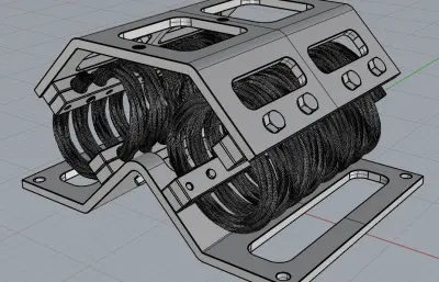 大型钢丝绳隔振器