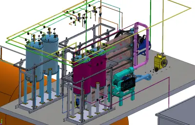 现代新型先进液态放射性废物浓缩和处理设施
