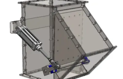 气动斜三通分料器