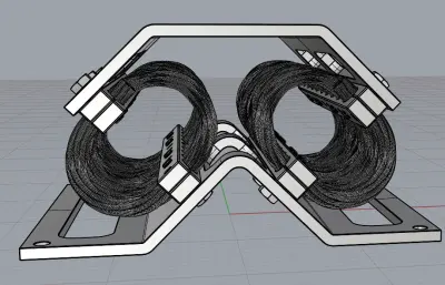 大型钢丝绳隔振器