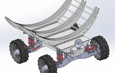 火星月球重型运输车