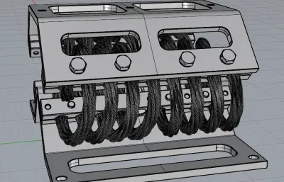 大型钢丝绳隔振器
