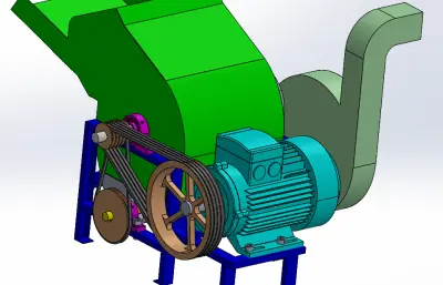 动物饲料破碎机