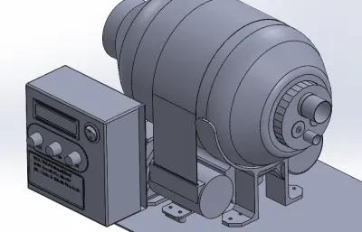 现代新型医疗机械呼吸机