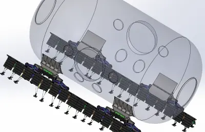 SkyAnt太阳能轨道储能罐