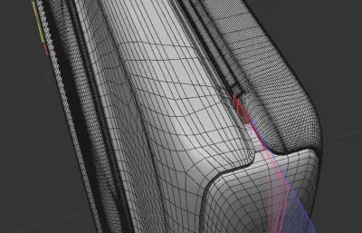 C4D荣耀Magic V6手机模型
