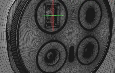 C4D荣耀Magic V6手机模型