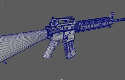 M16自动步枪 突击步枪 卡宾枪