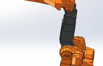 irb5400喷涂关节可运动机器人