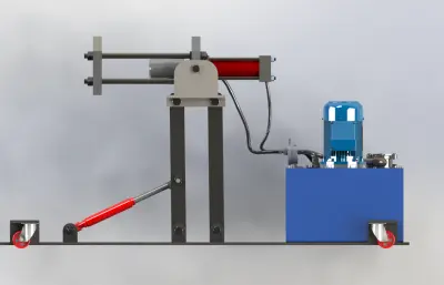 轴承轮对压力机