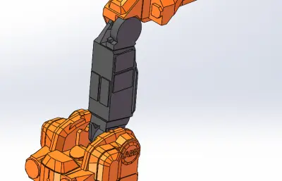 irb5400喷涂关节可运动机器人