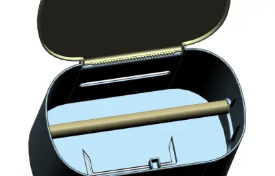 多款纸巾盒模型