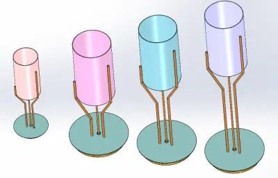 日系铁艺站立灯