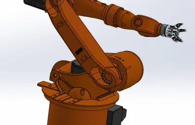 库卡工业机器人臂