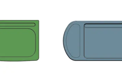 多款纸巾盒模型