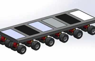 自行式模块化运输车