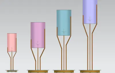 日系铁艺站立灯