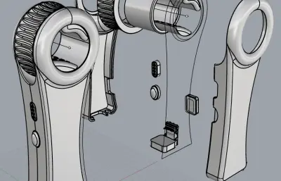 手持电子放大显微镜