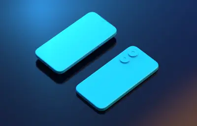 红米Turbo 5/Poco X8 Pro手机外观3D模型