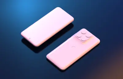 摩托罗拉 Moto 70 Fusion手机外观3D模型