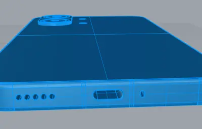 红米Turbo 5 Max/Poco X8 Pro Max手机外观3D模型