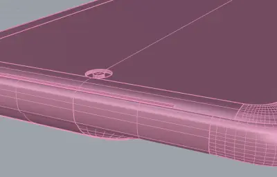 摩托罗拉 Moto 70 Fusion手机外观3D模型