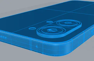 红米Turbo 5 Max/Poco X8 Pro Max手机外观3D模型