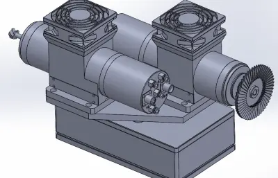 恒力打磨双电主轴
