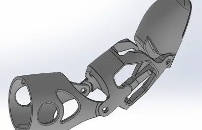 仿生手指,三个姿态