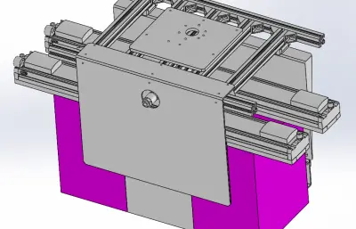 箱体码垛抓手夹具