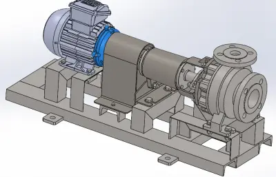 电机联轴器离心泵