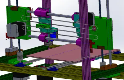 框架式3d打印机