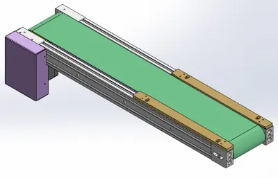 基于铝型材的皮带输送机