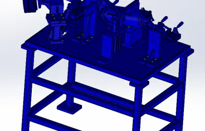 汽车排气管焊接夹具